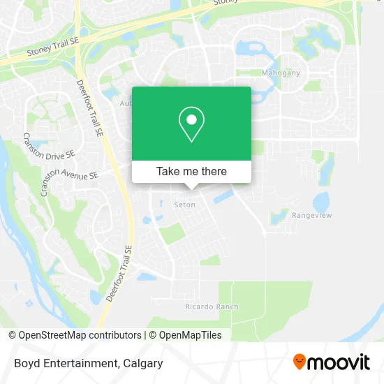 Boyd Entertainment map