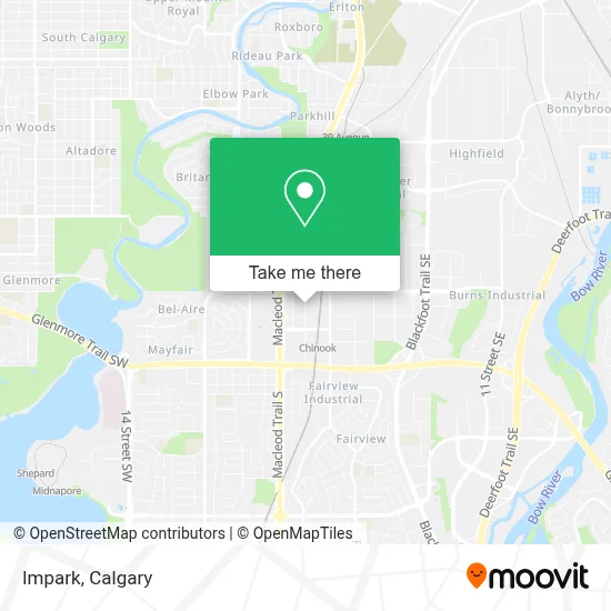 Impark map