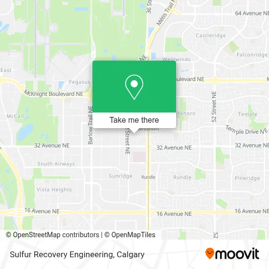 Sulfur Recovery Engineering map