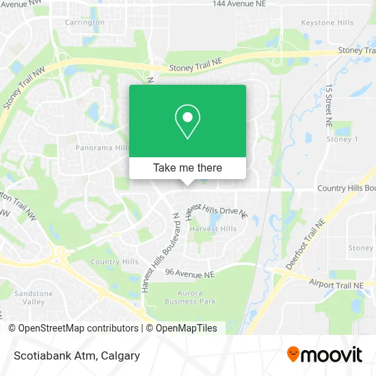 Scotiabank Atm map
