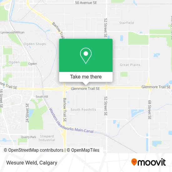 Wesure Weld map