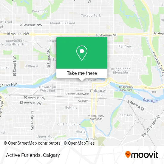 Active Furiends map