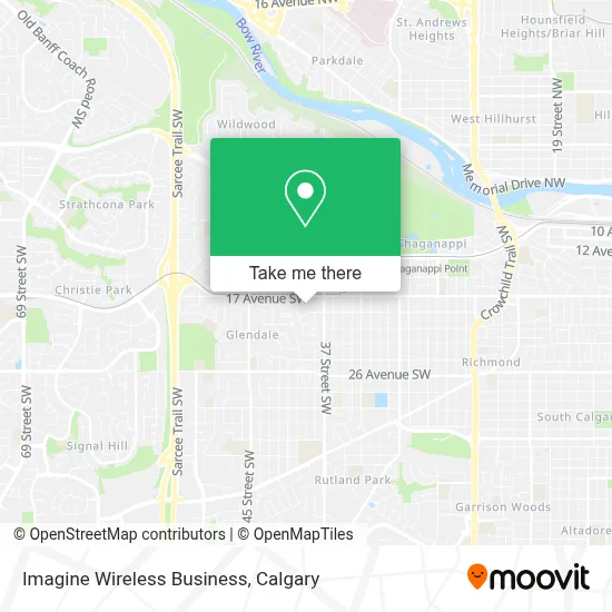 Imagine Wireless Business map