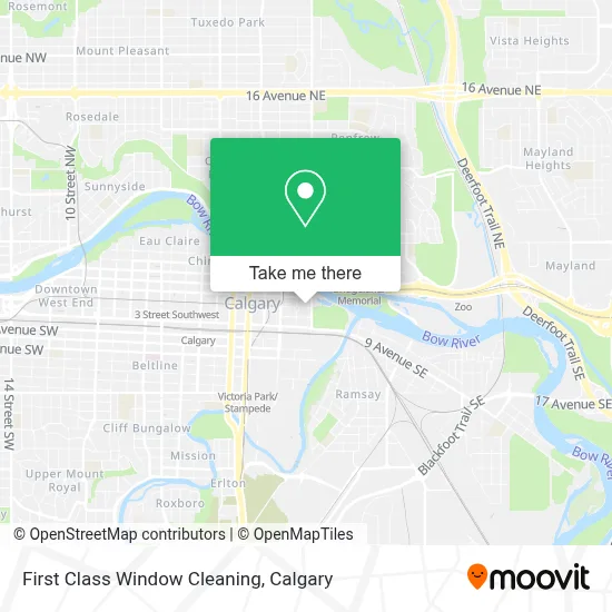 First Class Window Cleaning map