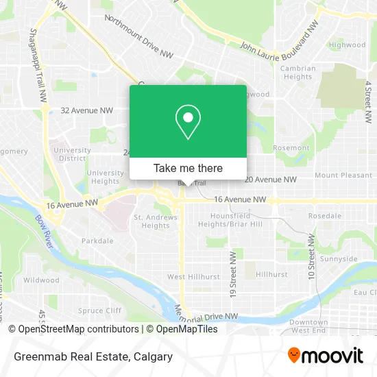Greenmab Real Estate map