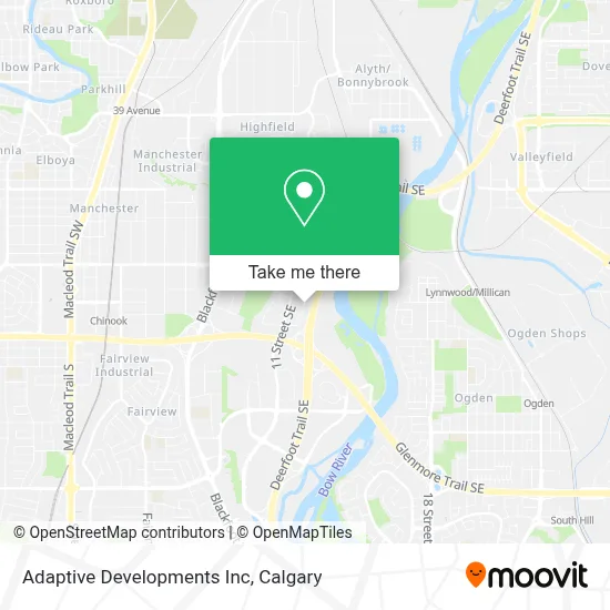 Adaptive Developments Inc map