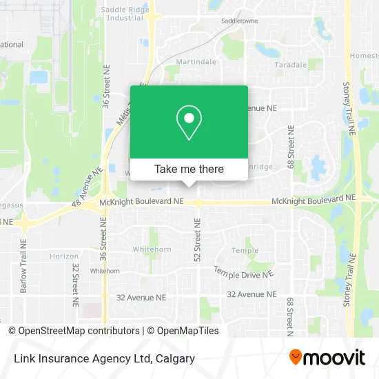 Link Insurance Agency Ltd map