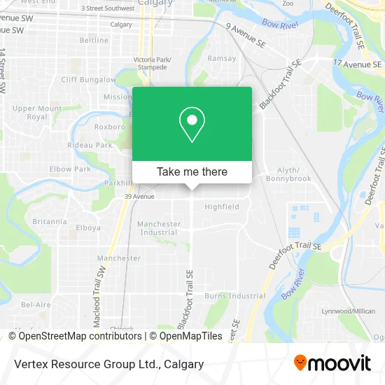 Vertex Resource Group Ltd. map