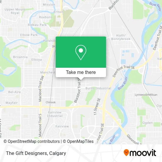 The Gift Designers map