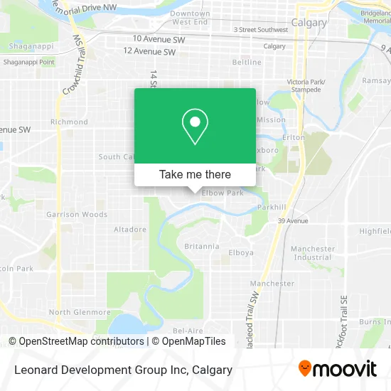 Leonard Development Group Inc map