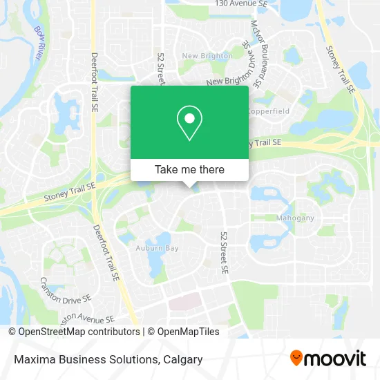 Maxima Business Solutions map