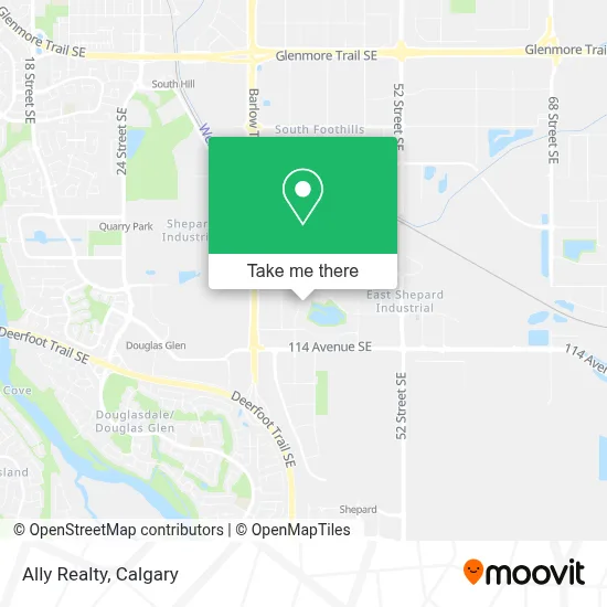 Ally Realty map