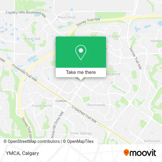 Ymca map