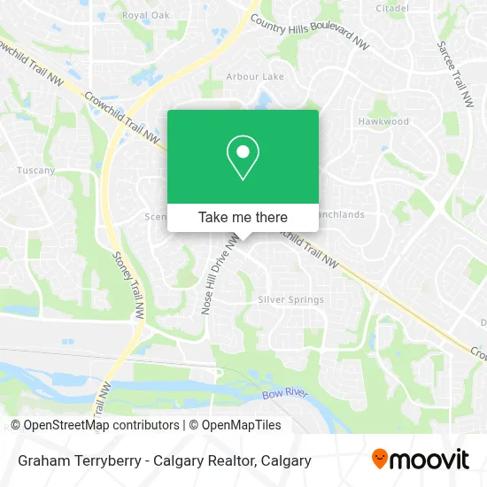 Graham Terryberry - Calgary Realtor map
