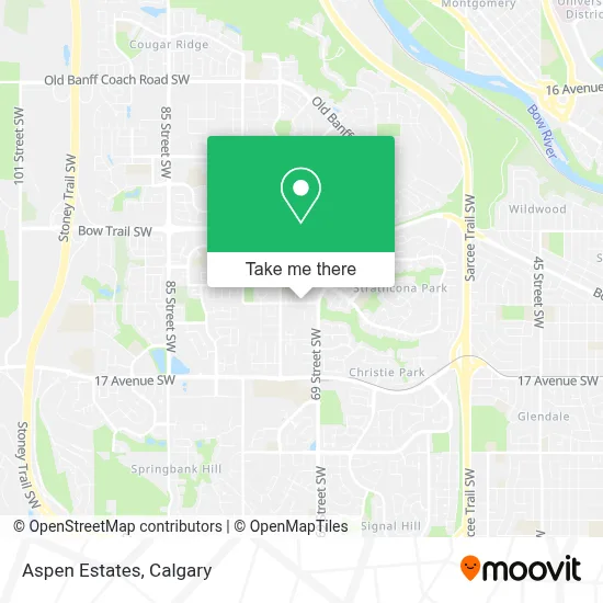 Aspen Estates map