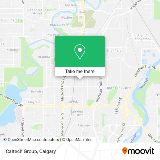 Caltech Group map