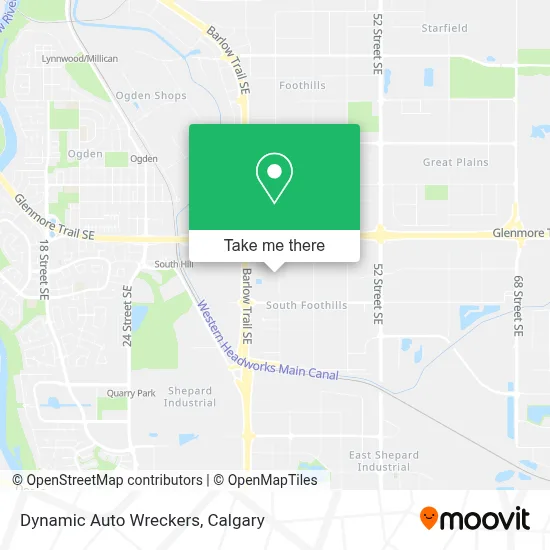 Dynamic Auto Wreckers map