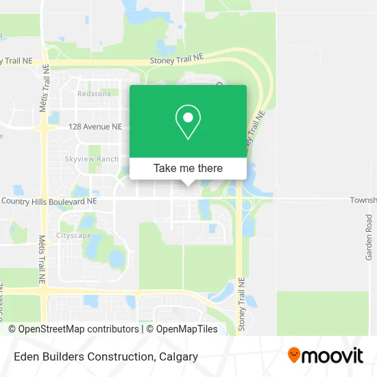 Eden Builders Construction map