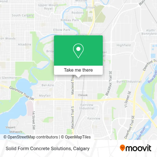 Solid Form Concrete Solutions map