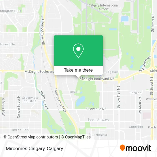 Mircomes Calgary map