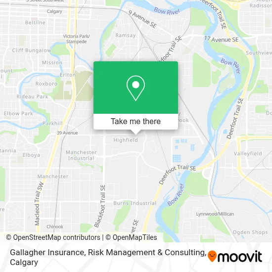 Gallagher Insurance, Risk Management & Consulting map