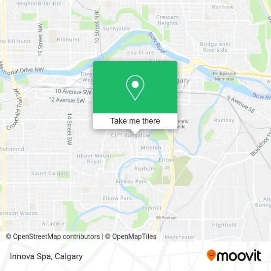 Innova Spa map