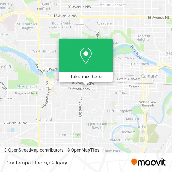 Contempa Floors map