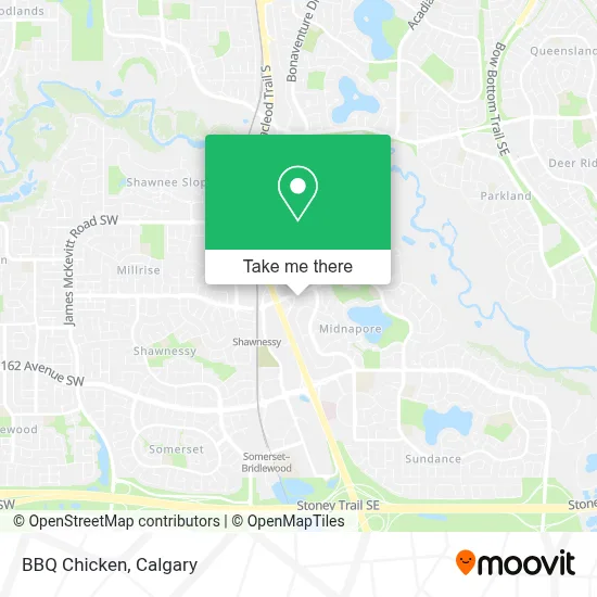 Bbq Chicken map