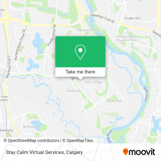 Stay Calm Virtual Services map