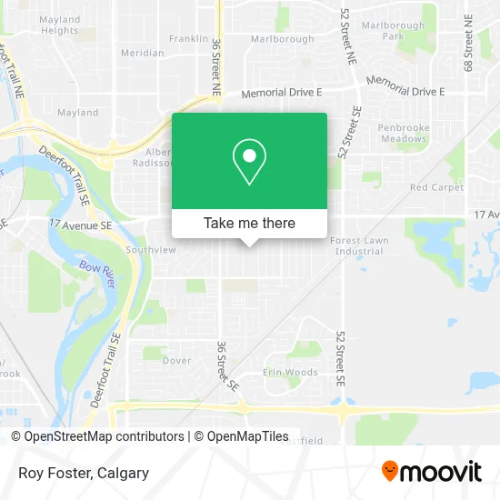 Roy Foster map