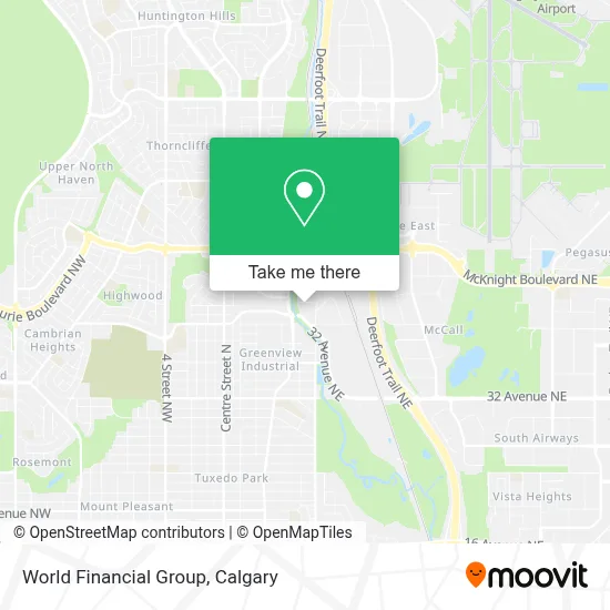 World Financial Group map