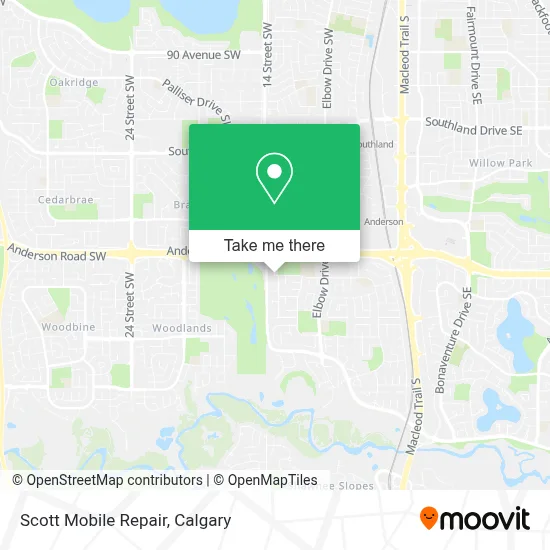 Scott Mobile Repair map