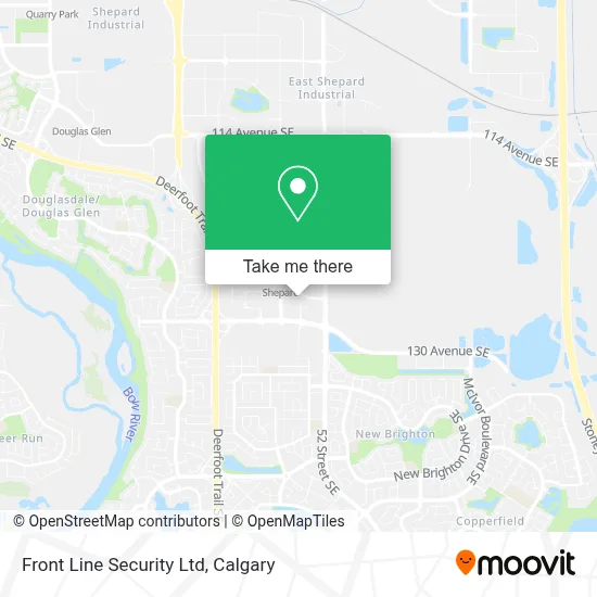 Front Line Security Ltd map