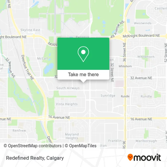 Redefined Realty map