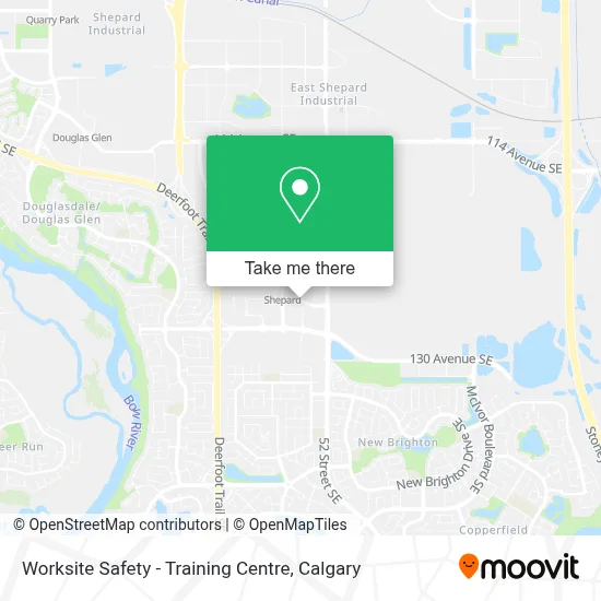 Worksite Safety - Training Centre map