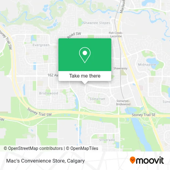 Mac's Convenience Store map