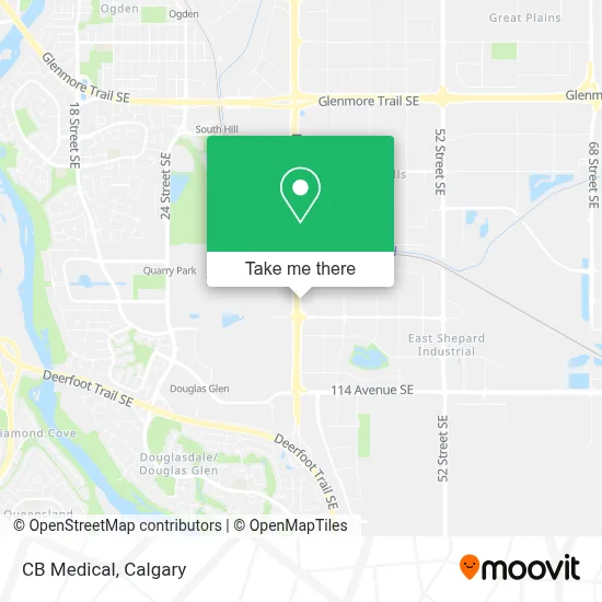 Cb Medical map