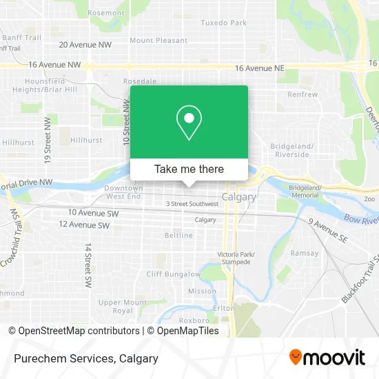 Purechem Services map