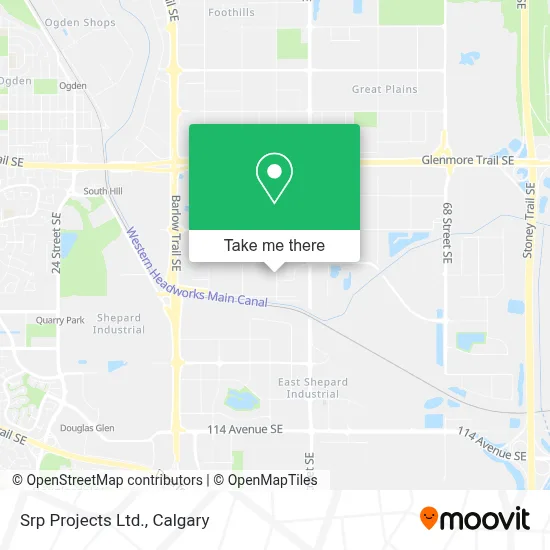 Srp Projects Ltd. map