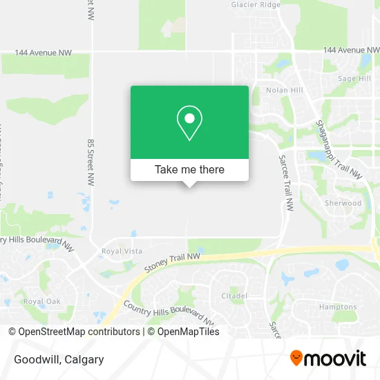 Goodwill map