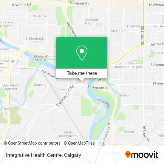 Integrative Health Centre map