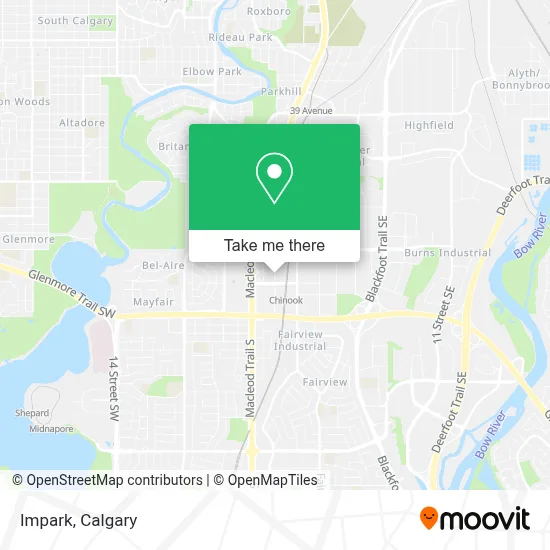 Impark map