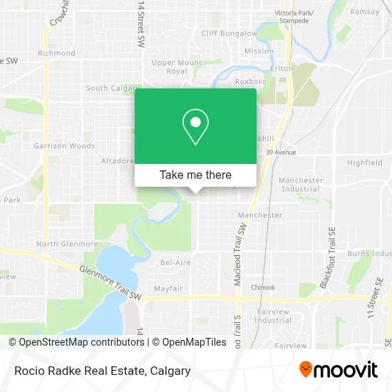 Rocio Radke Real Estate map