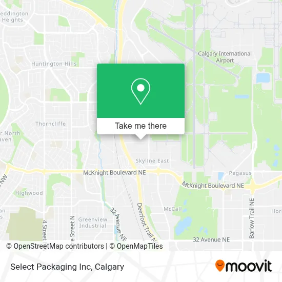 Select Packaging Inc map