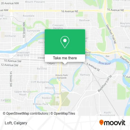 Loft map