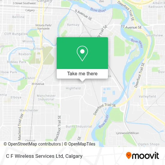 C F Wireless Services Ltd map