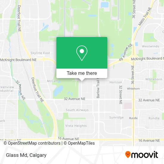 Glass Md map