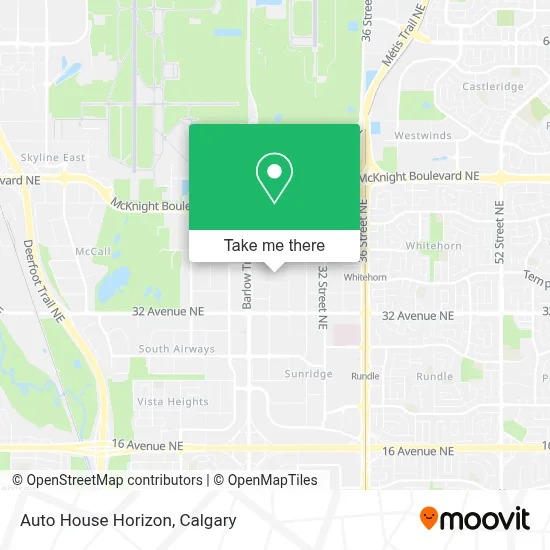 Auto House Horizon map