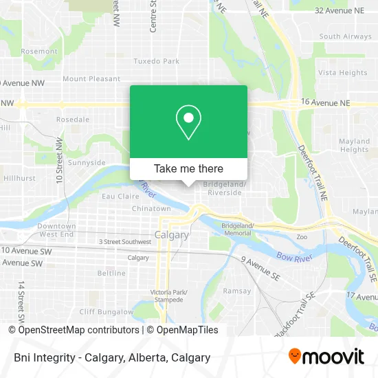 Bni Integrity - Calgary, Alberta map