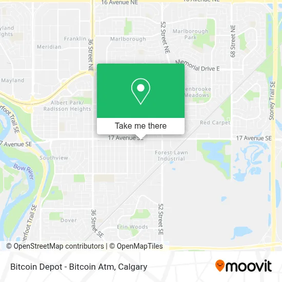 Bitcoin Depot - Bitcoin Atm map